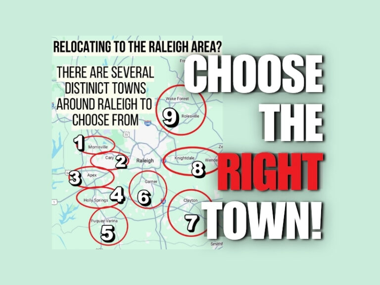 Best Raleigh Suburbs