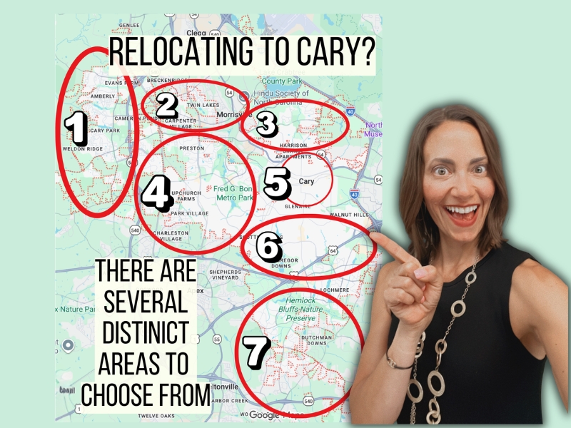 buying a home in Cary neighborhoods